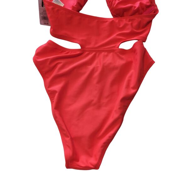 Wild Fable One Piece Swimsuit, Cutouts, M - Picture 6 of 10